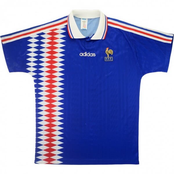 Thailandia Maglia Francia Prima Retro 1994 Blu